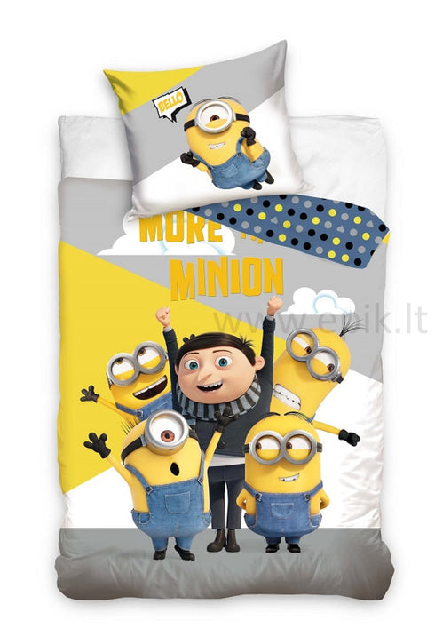 Vaikiškas patalynės komplektas "Minions"